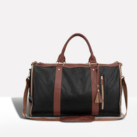 Sisica | Patchwork PU Leather Weekender Duffel Bag