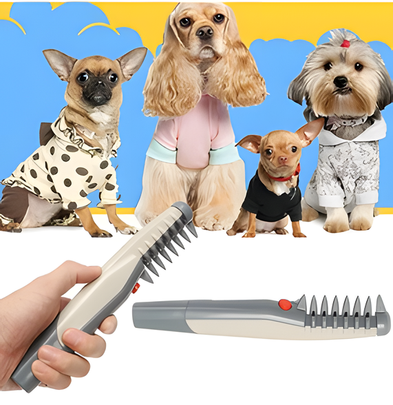Charly | Pet Fur Trimmer Cuddle Soft – For Cats and Dogs of Any Coat Type