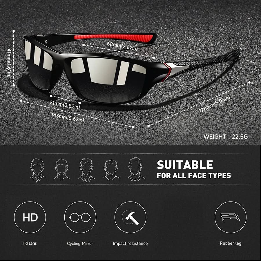 Charly | Polaroid Sport Sunglasses with UV400 Protection