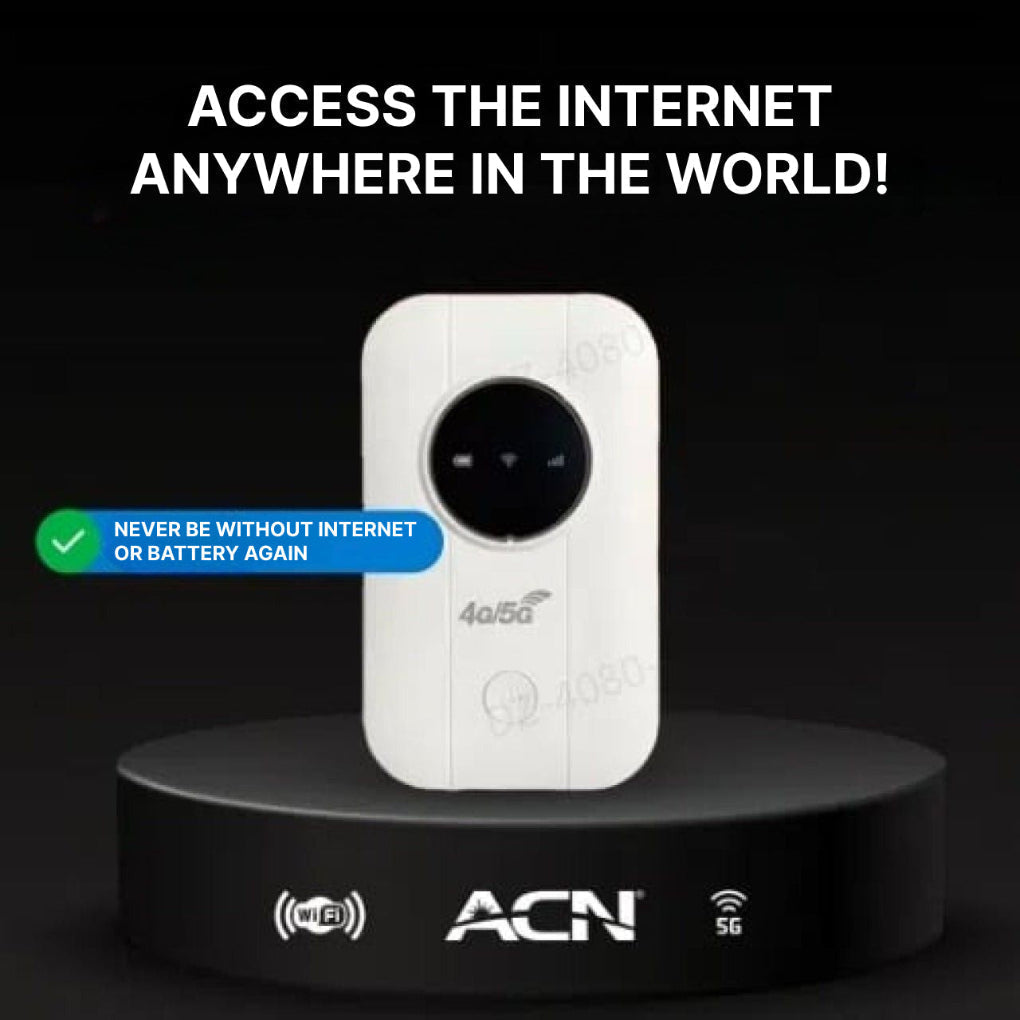 Charly | Portable 4G/5G WiFi Hotspot Router
