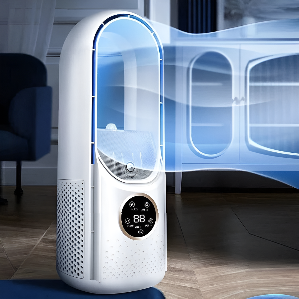 Charly | Portable Bladeless Air Cooler Fan