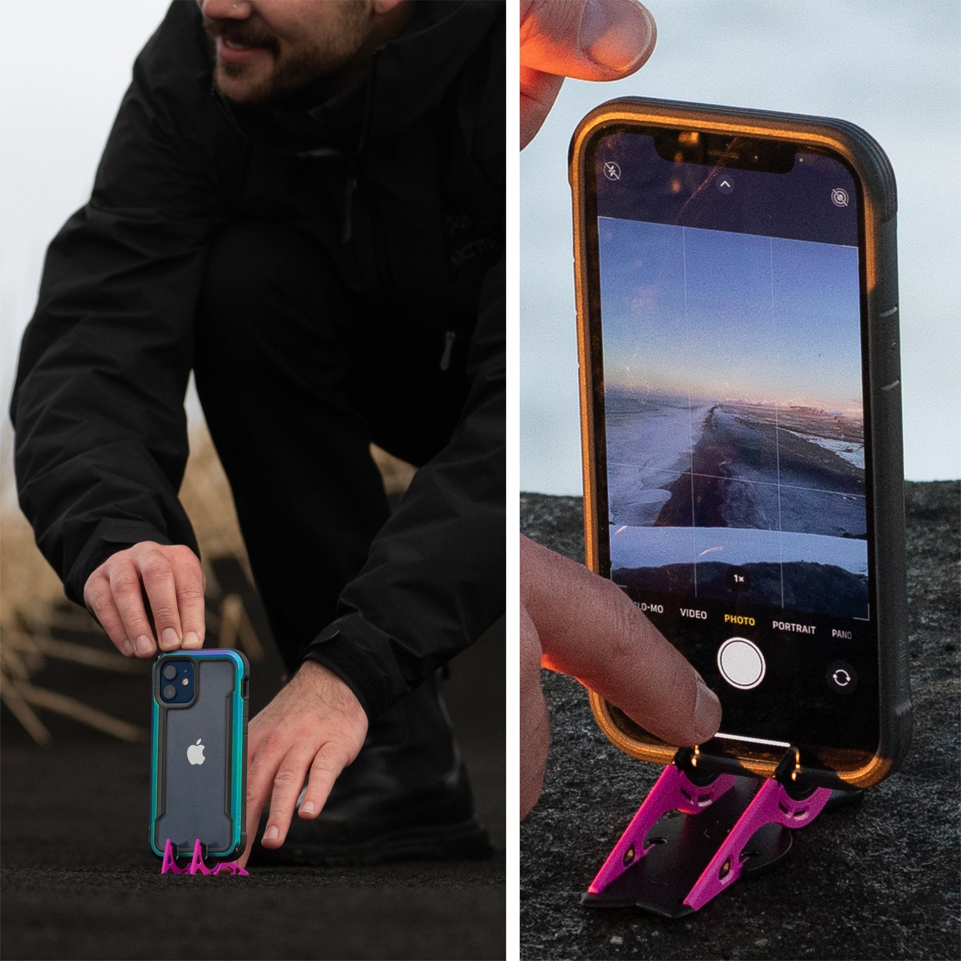 Charly | Portable Phone Stand for Perfect Pictures - SnapFold