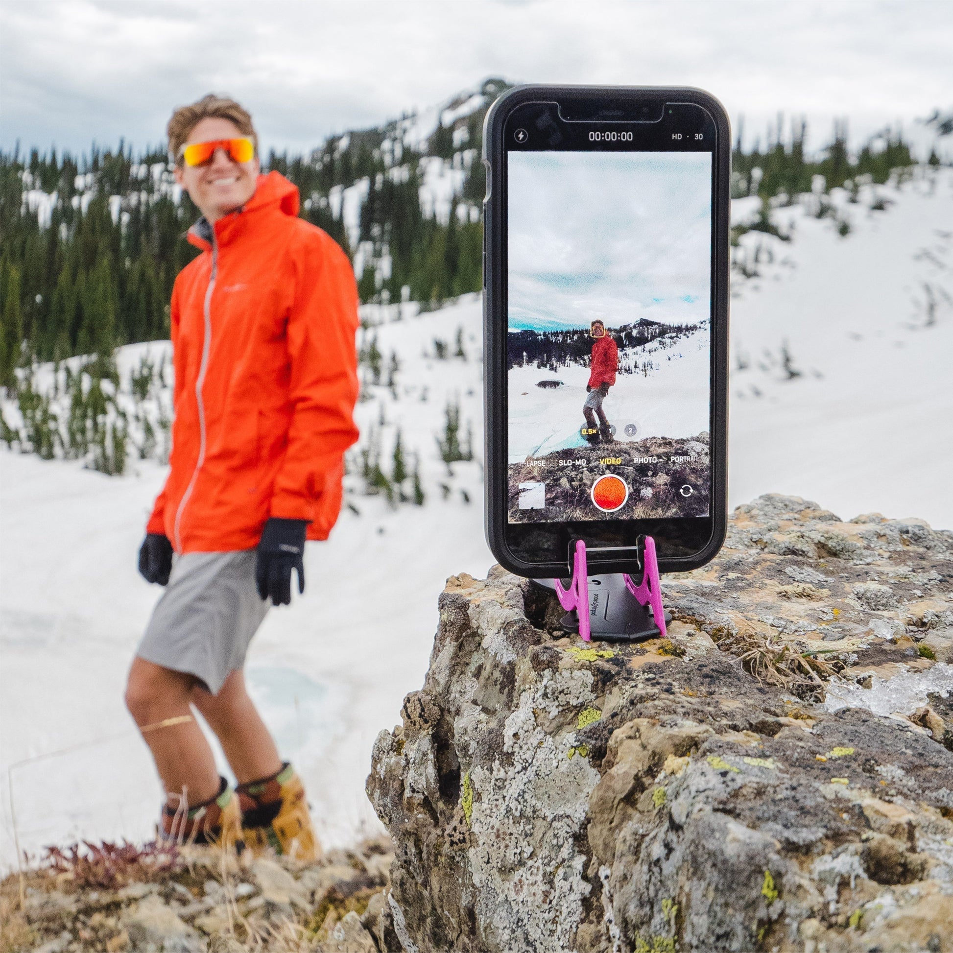 Charly | Portable Phone Stand for Perfect Pictures - SnapFold