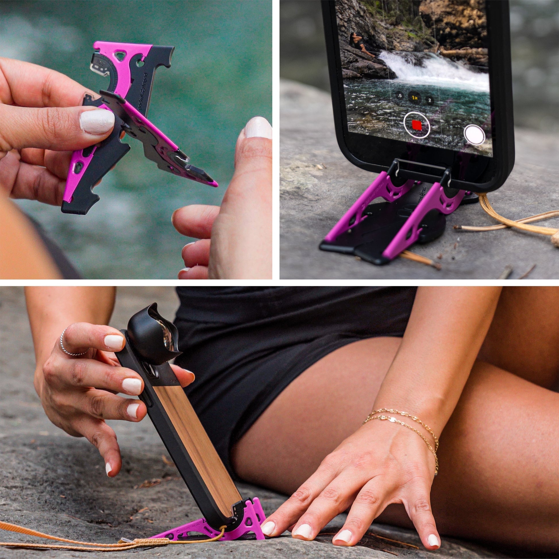 Charly | Portable Phone Stand for Perfect Pictures - SnapFold