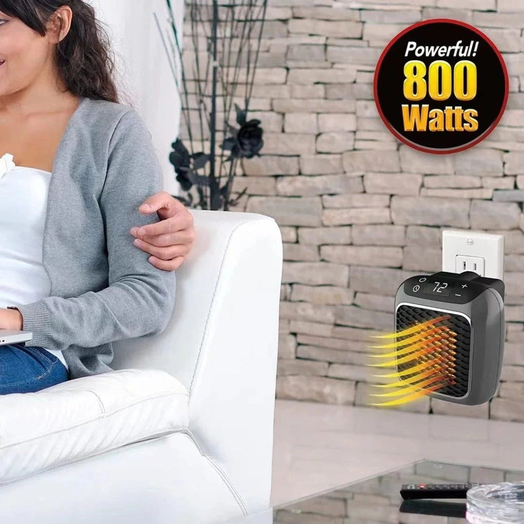 Charly | Portable Plug-in Electric Heater with Remote