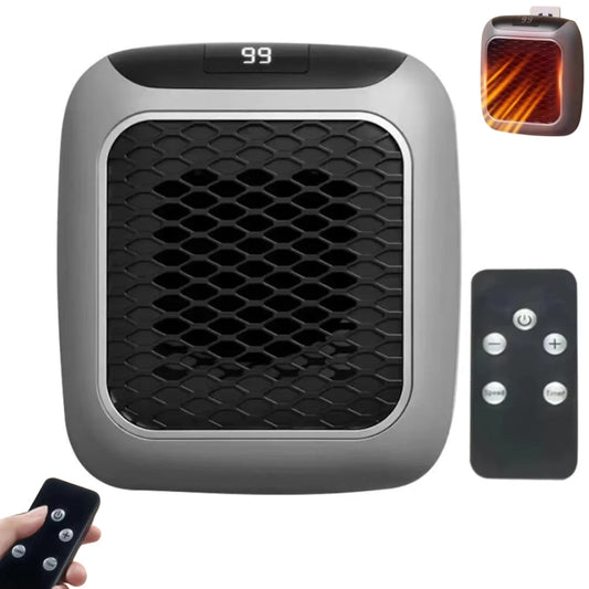 Charly | Portable Plug-in Electric Heater with Remote