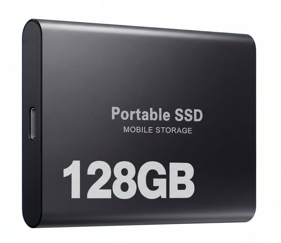 Charly | Portable SSD 128GB Hard Drive External Storage Compact Fast Best Quality