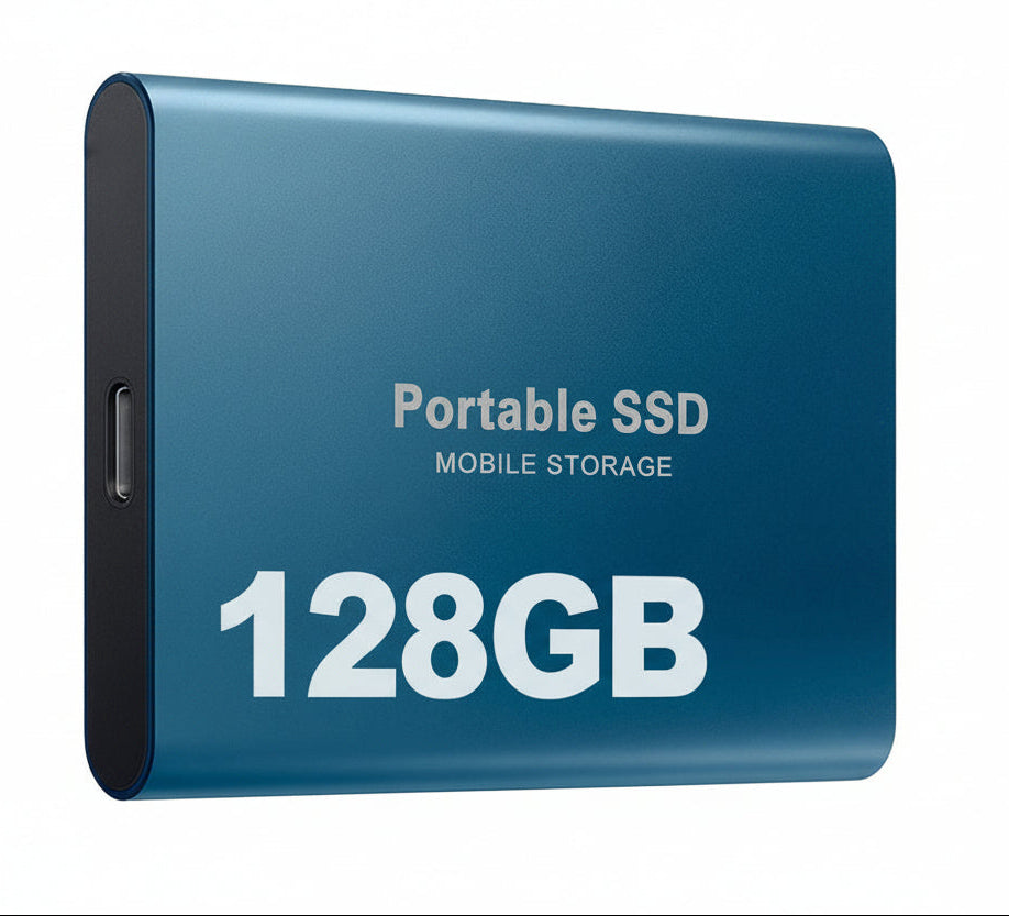 Charly | Portable SSD 128GB Hard Drive External Storage Compact Fast Best Quality