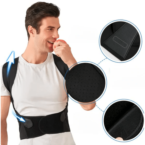 Charly | Posture Corrector for Back and Shoulder Support
