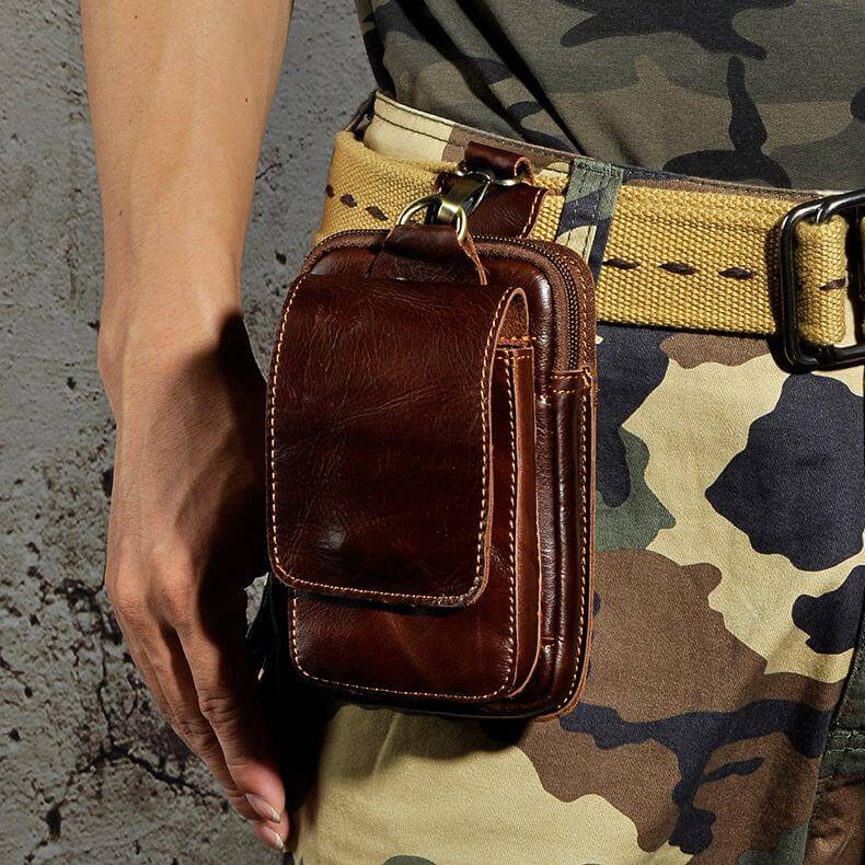 Charly | Premium Leather Men's Waist Bag