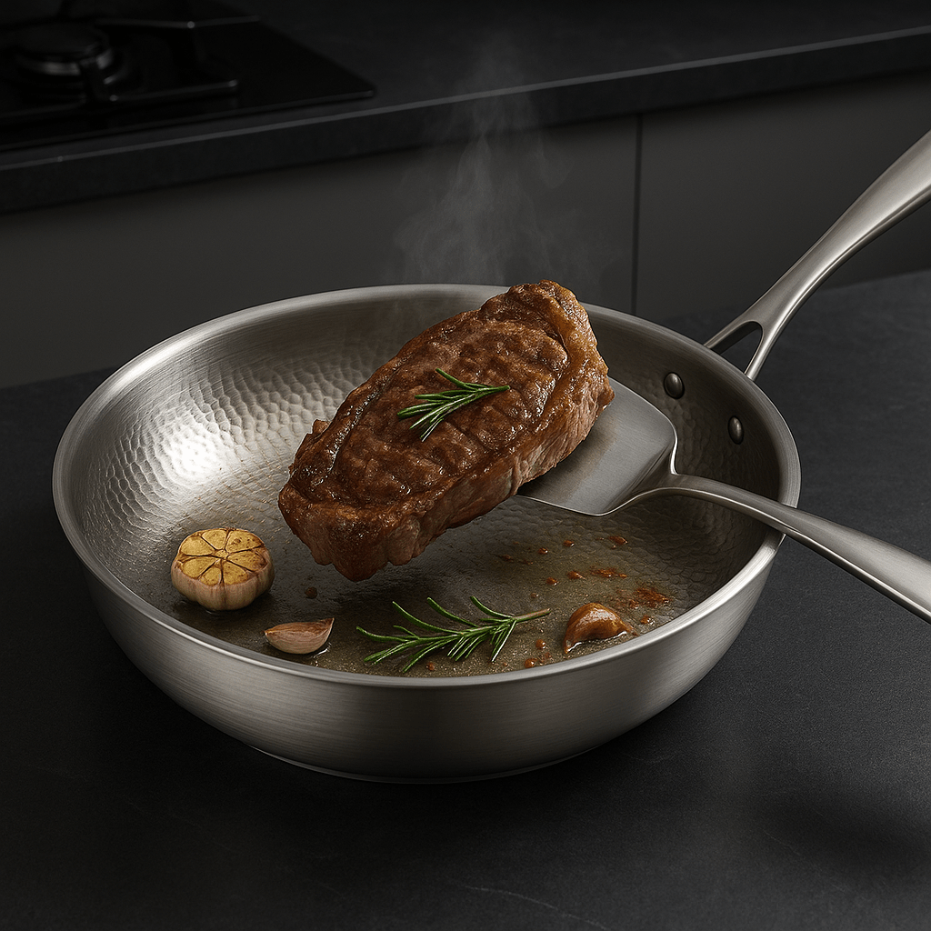 Charly | PREMIUM PAN - High quality titanium pan without coating for all cooktops