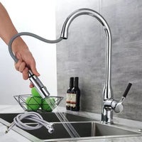 Sisica | PureFlow Kitchen Sink Tap with Pull-Out Sprayer