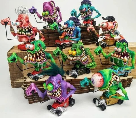 Charly | Rat Fink Collectible Model Toy Halloween Decoration
