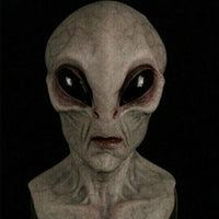 Sisica | Realistic Alien Mask – Latex and Silicone Halloween Mask for Cosplay and Parties