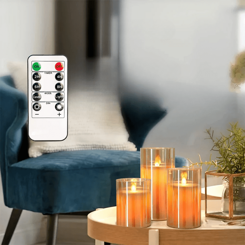 Charly | Realistic LED Candles with Atmospheric Flame Effect