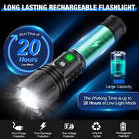 Sisica | High-Lumen Rechargeable LED Torch with Zoom