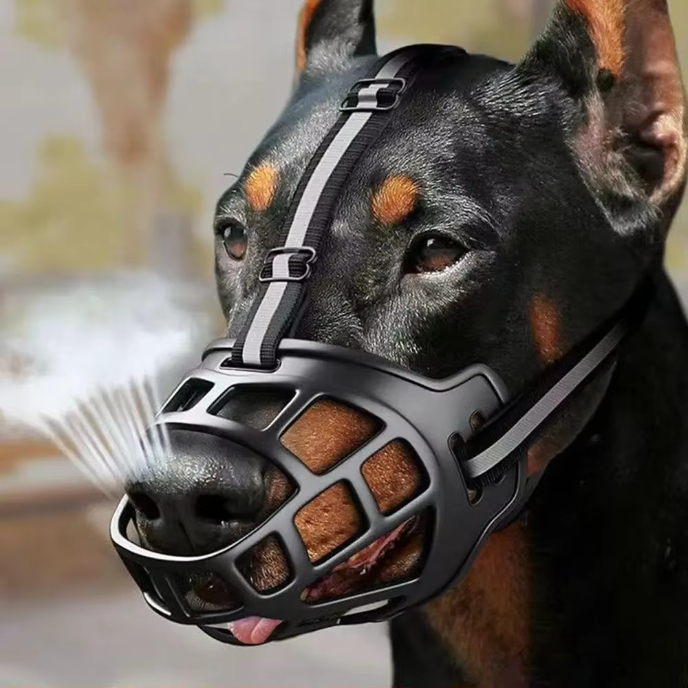 Charly | Reflective Dog Muzzle - Water-Friendly & Breathable