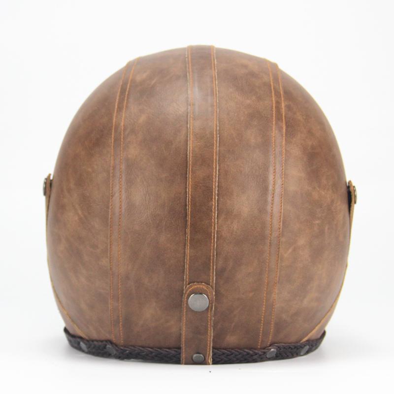 Charly | Retro Vintage Motorcycle Helmet Open Face With Goggle Mask