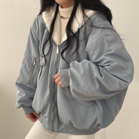 Sisica | Women's Hooded Jacket - Reversible & Cozy