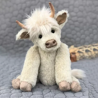 Sisica | Scottish Handmade Highland Cattle Plush Toy