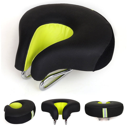 Charly | Seamless Bicycle Seat Mountain Bike Thick Soft Padding (Green)