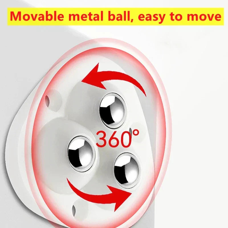 Charly | Self-adhesive fully swivel furniture moving wheels