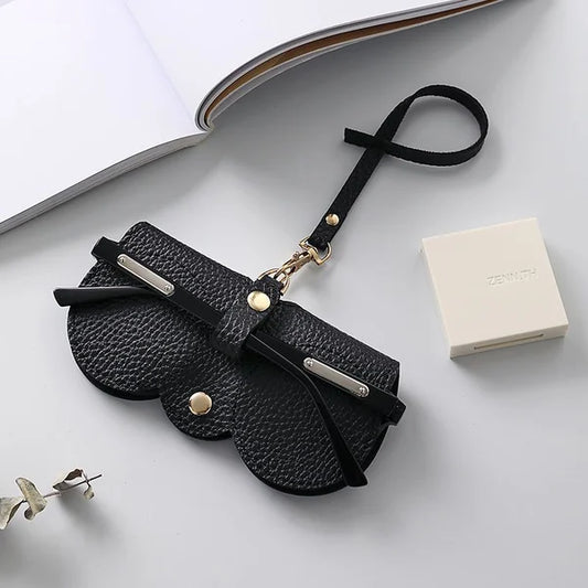 Charly | ShadeShield Soft Leather Sunglasses Case