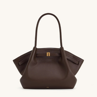 Sisica | Shoulder Bag Hana Pattern Faux Suede Appearance and Large Capacity