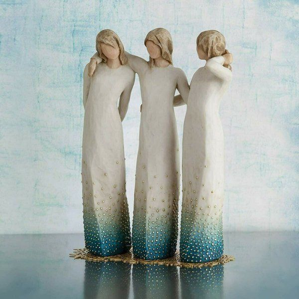 Charly | Sisters Figurine made of Resin