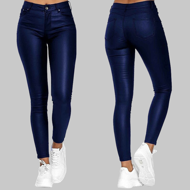 Charly Skinny Leather Pants