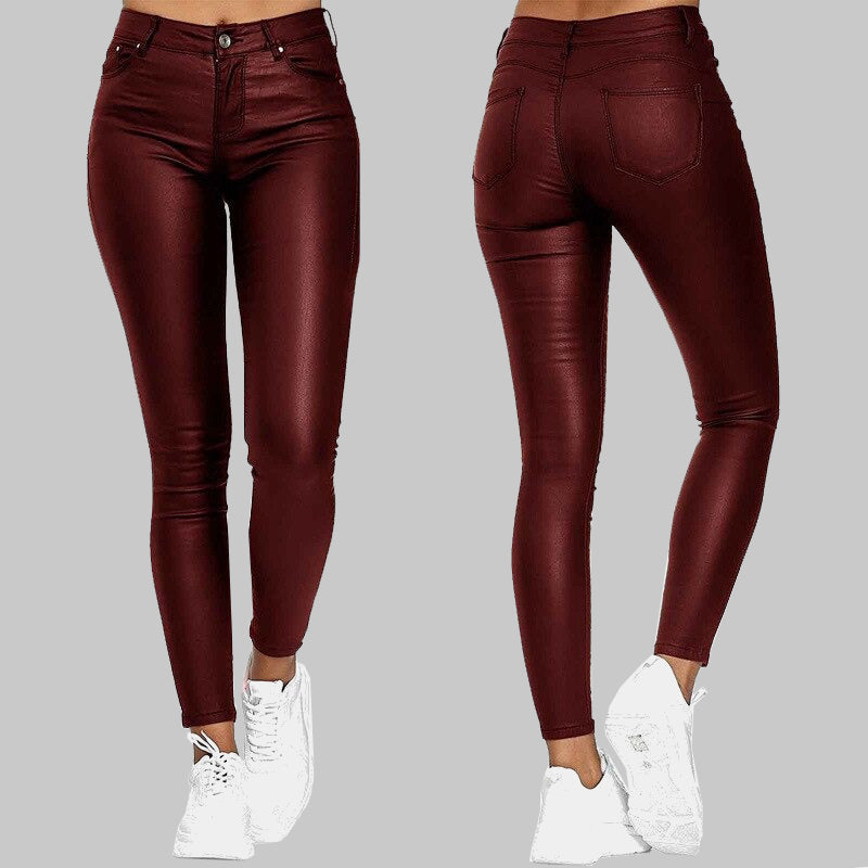 Charly Skinny Leather Pants
