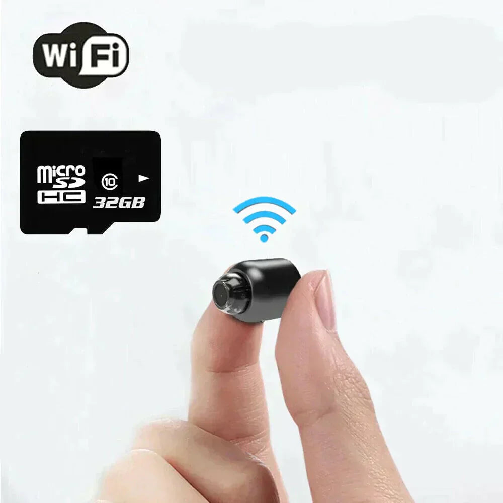 Charly | Small WiFi Surveillance Camera Night Vision IP Security Camera