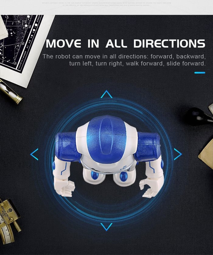 Charly | Smart Robot Toy for Kids | ThinkBot Interactive Learning Robot | Gesture Control | Dancing & Talking | Rechargeable