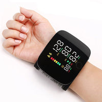 Sisica | Wrist BP Monitor - Portable, Rechargeable with Voice Alerts