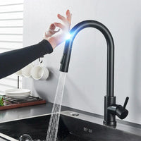 Sisica | Smart Kitchen Faucet with Touch Control & Pull-Down