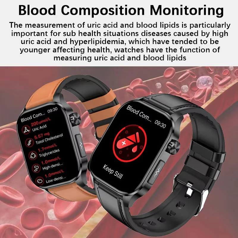 Charly | Smartwatch for Seniors Blood Pressure Sugar Health Management