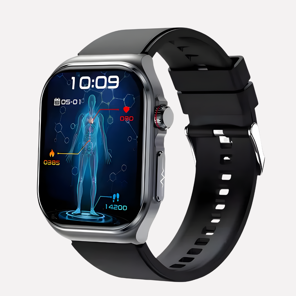 Charly | Smartwatch with Health Monitoring and Water Resistance