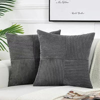 Sisica | Soft Ribbed Texture Cushion Cover Set