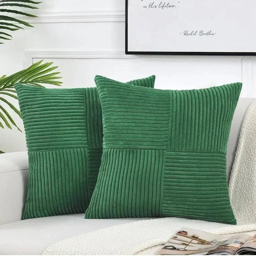 Charly | Soft Ribbed Texture Cushion Cover Set