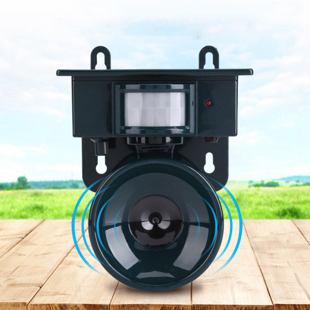 Charly | Solar Bird Repeller with Motion Sensor and Sound