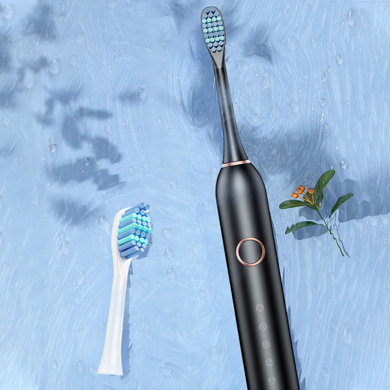 Charly | Sonic Electric Toothbrush | 6 Modes & IPX7 Waterproof | White, Black, Pink