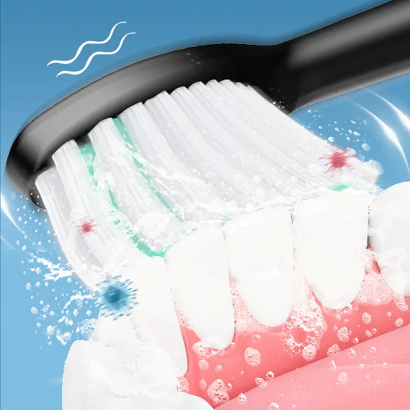 Charly | Sonic Electric Toothbrush | 6 Modes & IPX7 Waterproof | White, Black, Pink
