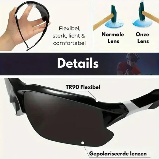 Charly | Sports Sunglasses with Polarized Lenses