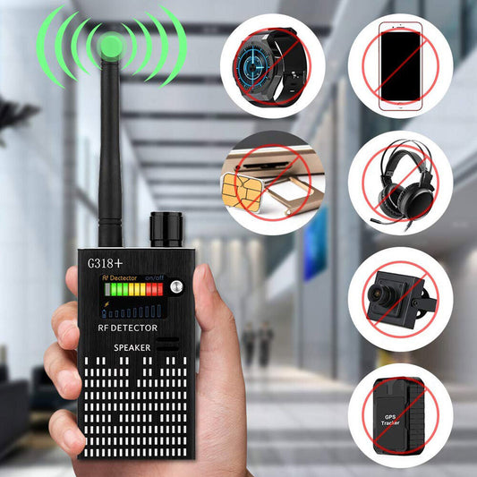 Charly | Spy Signal Detector, RF Detector, Hidden Camera, Laser Lens, GSM-GPS Device Finder