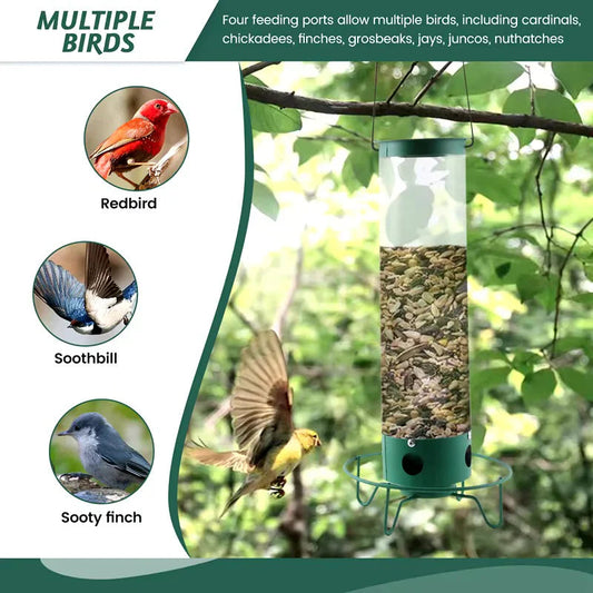 Charly | Squirrel Proof Bird Feeder for Outdoor Garden
