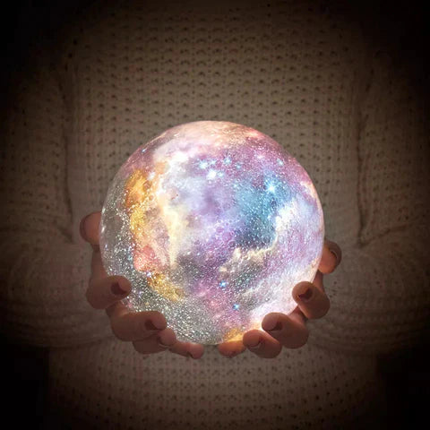 Charly | Star Pattern Night Light | Touch Control, Rechargeable