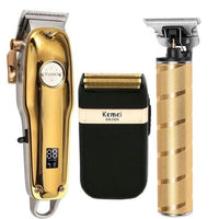 Sisica | SteelEdge X3 3-in-1 Trimmer & Shaver | Precision & Wireless | Black