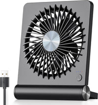 Sisica | Ultra-Light Compact USB Desk Fan, Quiet Operation