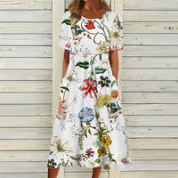 Sisica | Breezy Floral Midi Dress