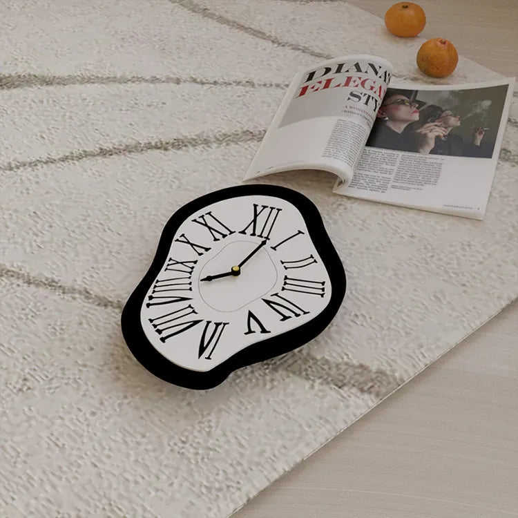 Charly | Surrealistic Wall Clock | Artistic Numeral Design